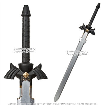 41" Black Zelda Foam Swod Hero Link Hylian Fantasy Katana LARP Cosplay Roleplay