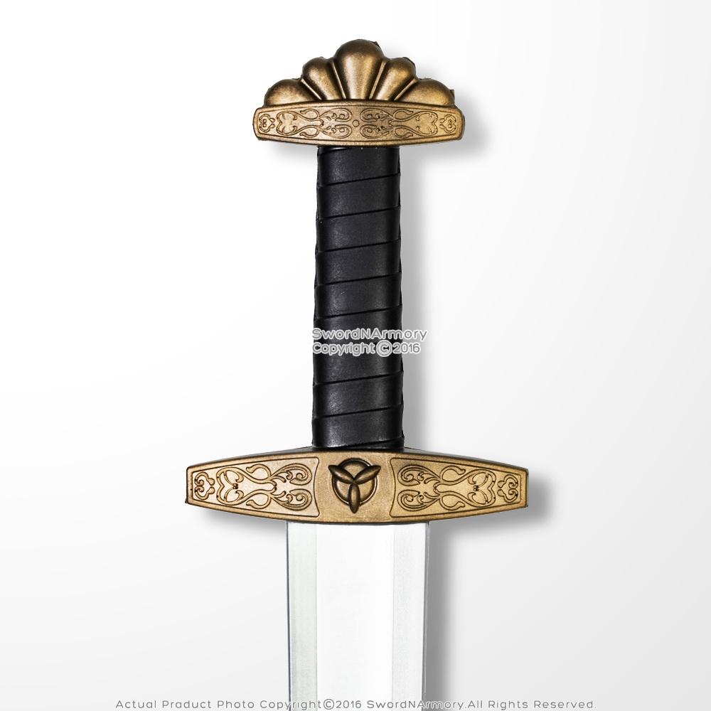 Brassards Viking Njord Warrior en cuir de buffle ⚔️ Boutique Épées