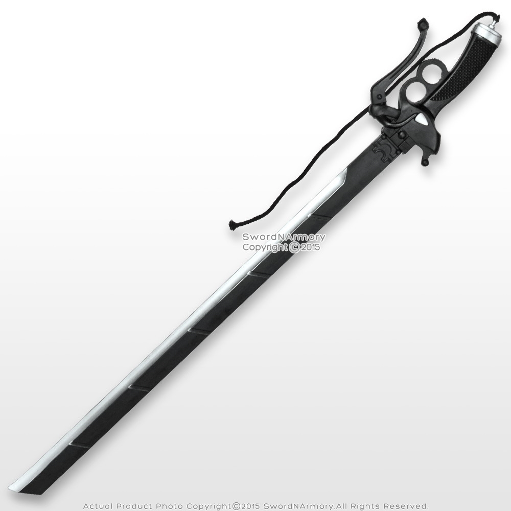 Fantasy Anime Video Game Foam Sword with Gun Shape Handle Cosplay Costume  LARP