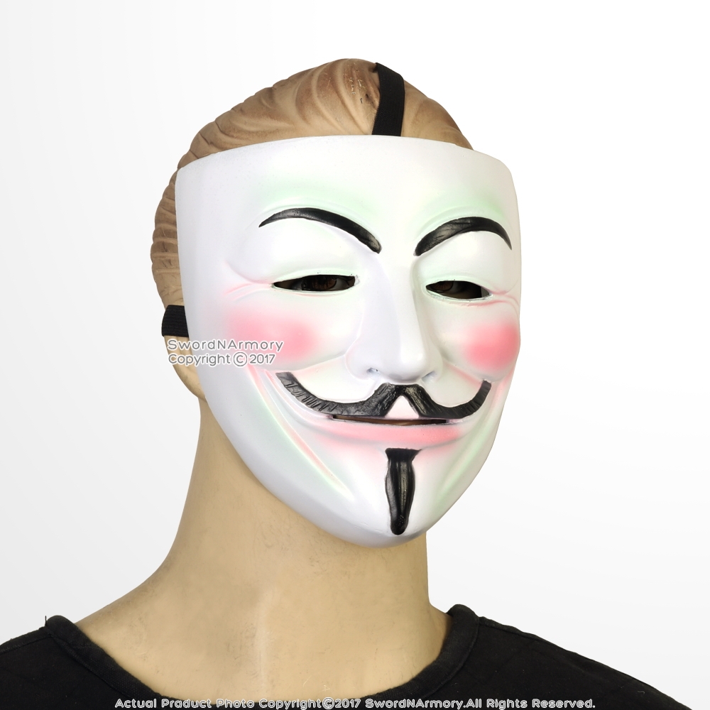 Wearable Guy Fawkes Anonymous V with Halloween Cosplay