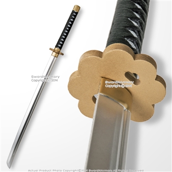 38" Foam Fantasy Anime Samurai Katana Sword Chrome Blade Cosplay Costume LARP