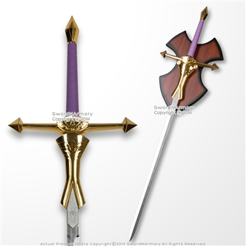 41.5" Princess Zelda Female Sword Purple Handle Anime Video Game Replica Cosplay