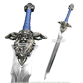 47' World of Warcraft Royal Guard Sword Alliance Lion Sigil Movie Prop Replica