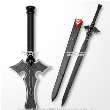 Sword Art Online Kirito Night Sky Fantasy Anime Sword Video Game Weapon Replica