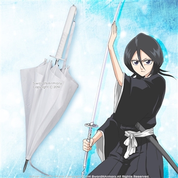 Licensed Bleach Anime Sword Umbrella Kuchiki Rukia Sode no Shirayuki Zanpakuto