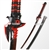 Red Genji Evil Ghost Anime Sword OW Video Game Weapon COSPLAY LARP Cosplay