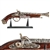 15.5 " Decorative Naval Pirate Toy Gun Flintlock Blunderbuss Replica Pistol Std