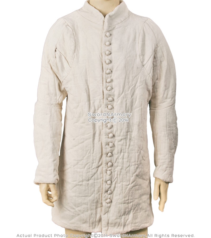Large Medieval 14th Century Type 6 Gambeson Padded Armour SCA WMA ...