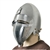 Functional Medieval Helmet Combat Bascinet with Klapvisor 16G Steel SCA LARP