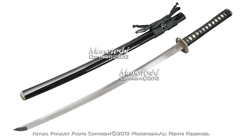 Munetoshi Mizu Handmade 1060 Spring Steel Samurai Katana Sword 