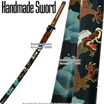 Handmade Dragon Samurai Sword