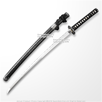 Samurai Katana Sword, Sharp Steel Isolated Stock Photo, Picture and Royalty  Free Image. Image 1413032.