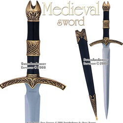 Historical Medieval Knight Great Sword Fantasy Dagger