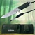 Fixed Blade Camping Survival Knife w/ Magnesium Fire Starter