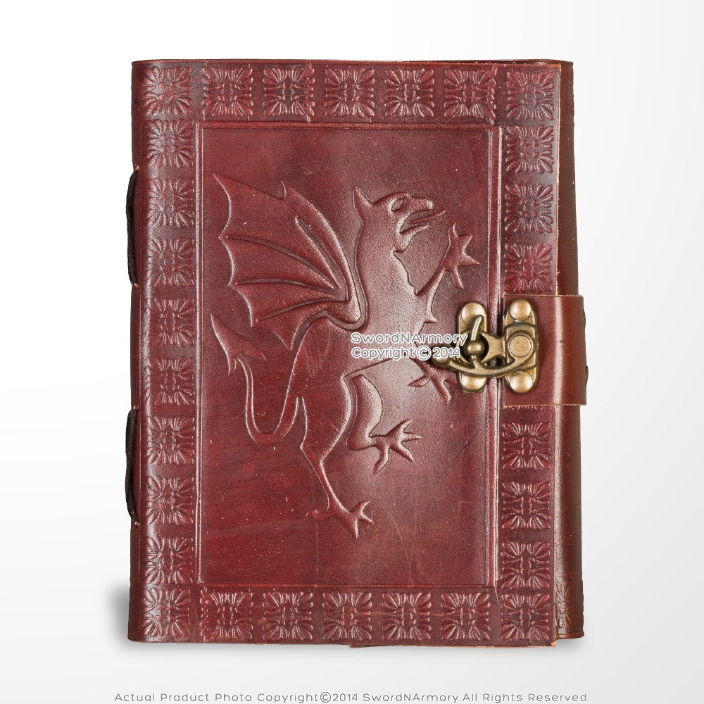 Medieval Genuine Leather Journal Diary Parchment Paper Brown Fierce ...