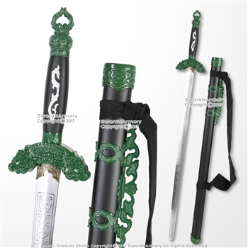 Chinese Green Fantasy Sword Tai Chi Crouching Tiger  Dragon Destiny Cosplay