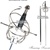 Renaissance Swept Hilt Rapier Fencing Sword