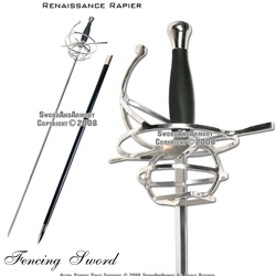 Renaissance Rapier Fencing Sword