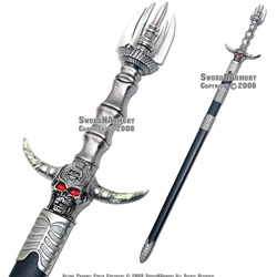 Death's Head Blade Master Fantasy Sword With Scabbard