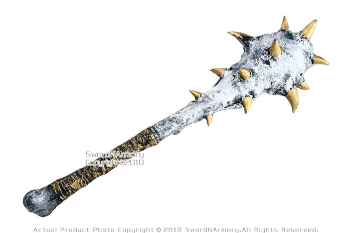 Foam Padded Demon Skull Spiked Mace