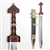 Pompei Style Roman Soldier Gladius Centurion Arming Battle Sword with Scabbard