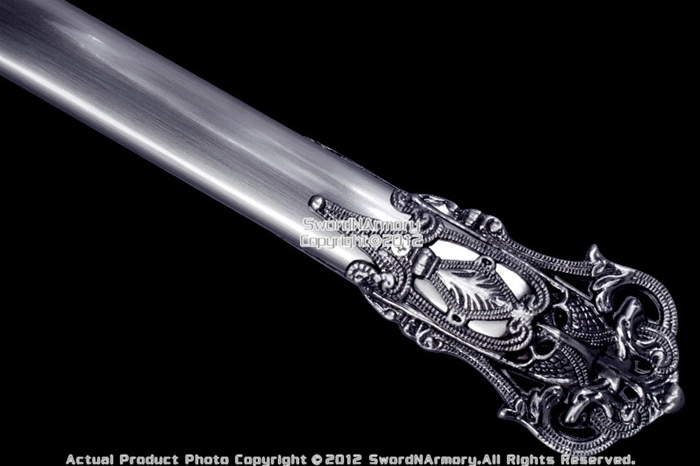Pirate Skull Cutlass Sword Sabre with Detachable Hook