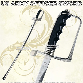 Military Ceremonial Sword U.S. Army Officer Saber