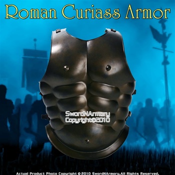 Roman Muscle Breast Plate Medieval Armor Cuirass LARP