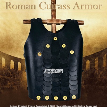 Roman Scale Leather Lamellar Cuirass Breast Plate Armor