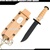 Small Classic Marine Desert Combat Knife Replica Letter Opener w/ Sheath Chain