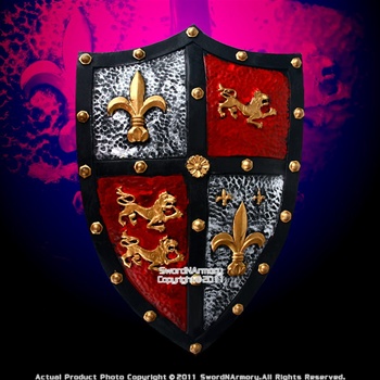 Crusader Medieval Knight Foam English Crest Shield