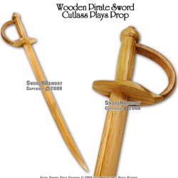 Wooden Pirate Sword