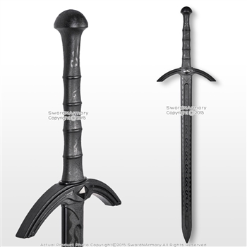 Medieval Two Handed Excalibur Polypropylene Western Training Long Sword HEMA WMA