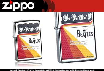 Beatles Chrome Zippo Lighter Brand New 24549 Wind Proof